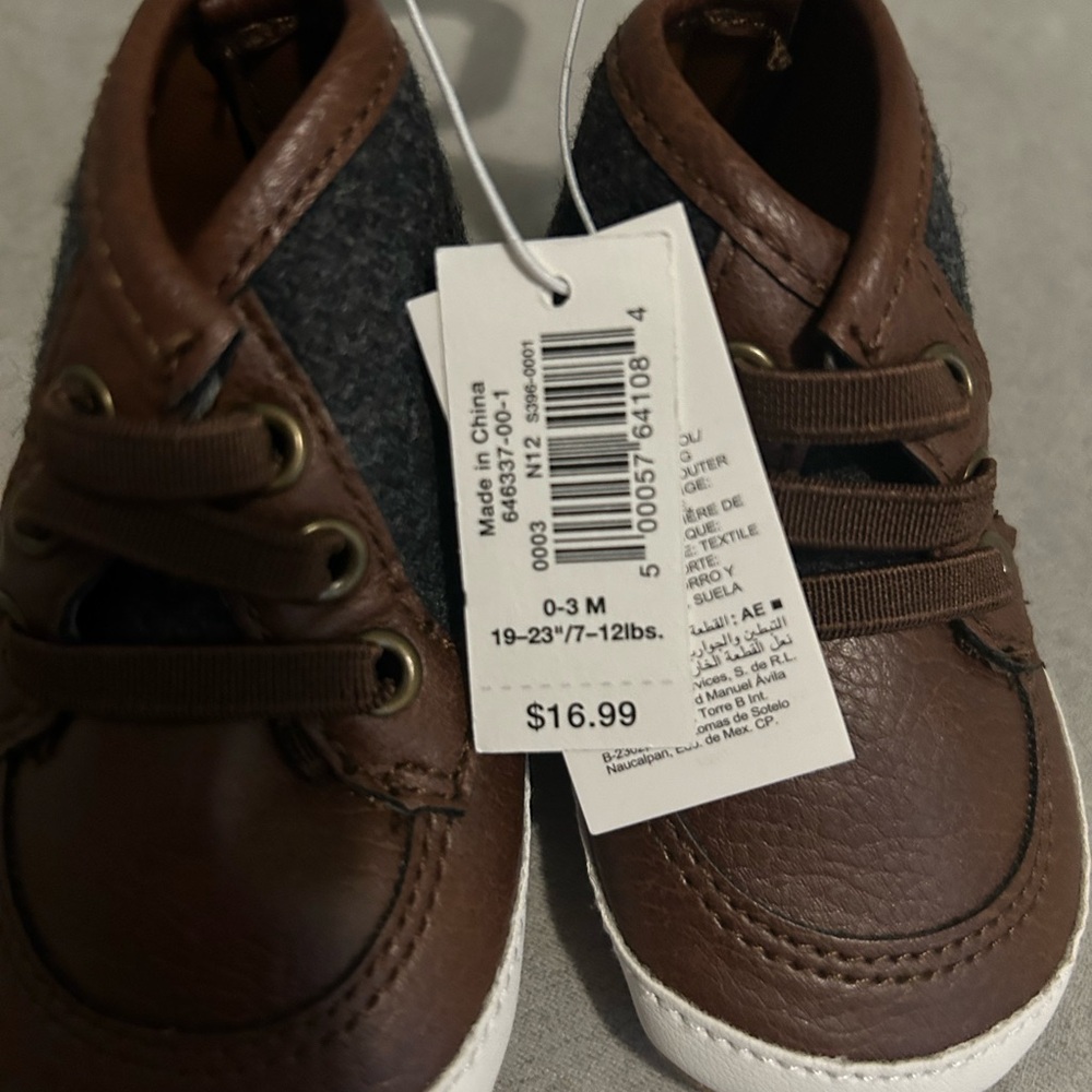 Brown Baby Shoes